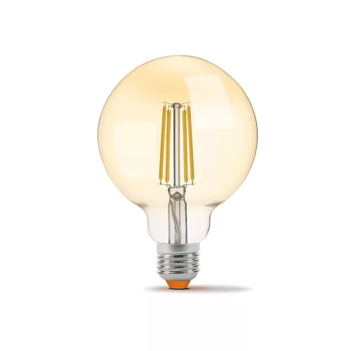 LED Bulb VIDEX-E27-G95-7W-FIL-DIM-AMBER-WW