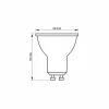 LED Bulb VIDEX-GU10-5W-NW