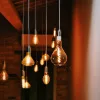 LED Bulb VIDEX-E27-PS160-8W-FIL-DIM-SPIRAL-AMBER-WW1
