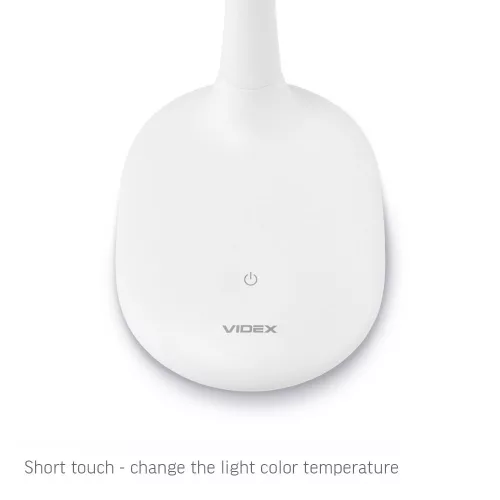 LED Dimmable Desk Lamp VIDEX-DESK-LAMP-DENVER-WHITE
