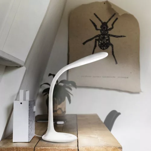 LED Dimmable Desk Lamp VIDEX-DESK-LAMP-DENVER-WHITE