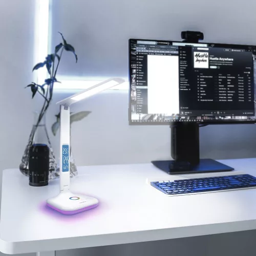 LED Dimmable Desk Lamp VIDEX-DESK-LAMP-NAIROBI-WHITE