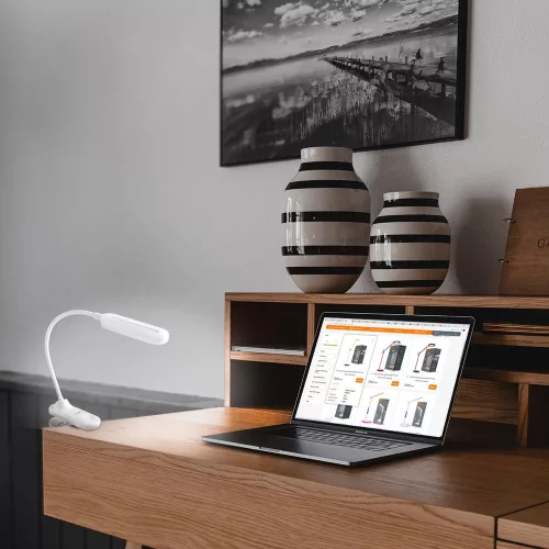 LED Dimmable Desk Lamp VIDEX-DESK-LAMP-HELSINKI-WHITE