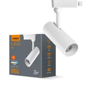 LED Track Light VIDEX-TOR-10W-WHITE