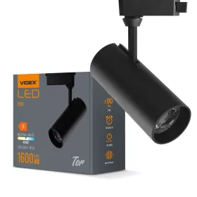 LED Track Light VIDEX-TOR-20W-BLACK
