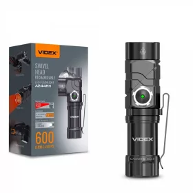 LED Portable Flashlight VIDEX VLF-A244RH 600Lm 5000K