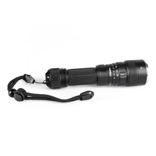 Tactical LED Flashlight VIDEX VLF-AT255RG 2000Lm 5000K