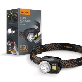 LED Headlamp VIDEX VLF-H075C 550Lm 5000K