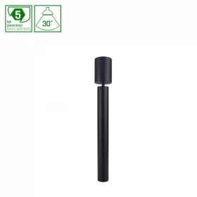   HANGIT MULTIWAY S 11W WW 230V 30° IP20 48X400 BASE 80X115 Fekete, ADJUSTABLE HEIGHT, ADDITIONAL Fekete RING, 5 YEARS