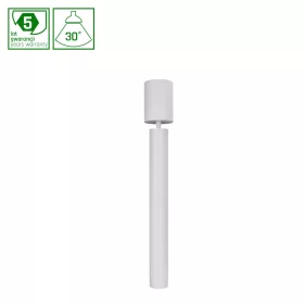  HANGIT MULTIWAY S 11W WW 230V 30° IP20 48X400 BASE 80X115 WHITE, ADJUSTABLE HEIGHT, ADDITIONAL WHITE RING, 5 YEARS