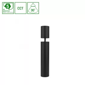   HANGIT MULTIWAY M 11W CCT 230V 30° IP20 74X300 BASE 75X100 Fekete, ADJUSTABLE HEIGHT, 5 YEARS