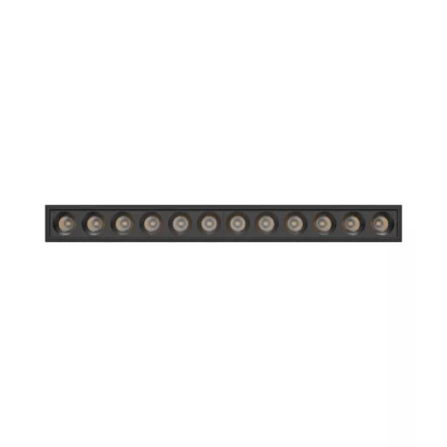 GRID S OPRAWA NATYNKOWA 12W CCT 230V 40st IP20 222x26x60mm CZARNY 5 LAT GW. SPECTRUM