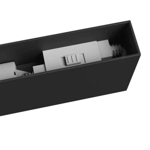 GRID S OPRAWA NATYNKOWA 12W CCT 230V 40st IP20 222x26x60mm CZARNY 5 LAT GW. SPECTRUM