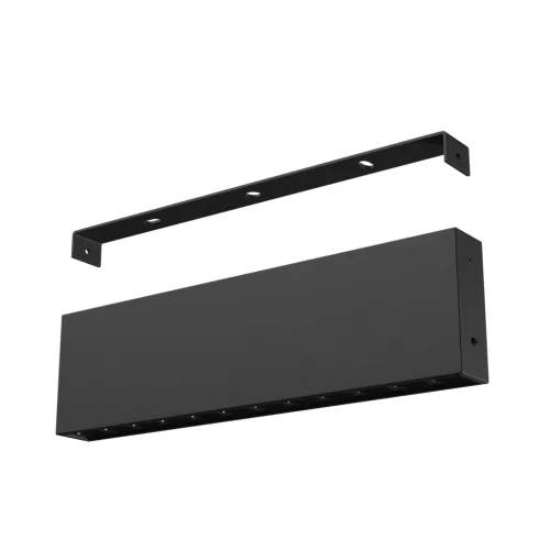 GRID S OPRAWA NATYNKOWA 12W CCT 230V 40st IP20 222x26x60mm CZARNY 5 LAT GW. SPECTRUM