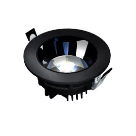   MIRROR - MODEL L - süllyezetett DOWNLIGHT, ADJ. DIRECTION, 20W 30DEG 160X70 MM, Fekete