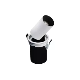   [OUTLET] IN OUT - Model S - Recessed downlight, adj. extension and direction, 6W, 36°, 72x100 mm, white