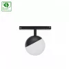 SYSTEM SHIFT SMART- GLOBE SPHERE TRACK LIGHT FI100X130MM 5W 165DEG BLACK CCT/DIM 5 Y WARRANTY