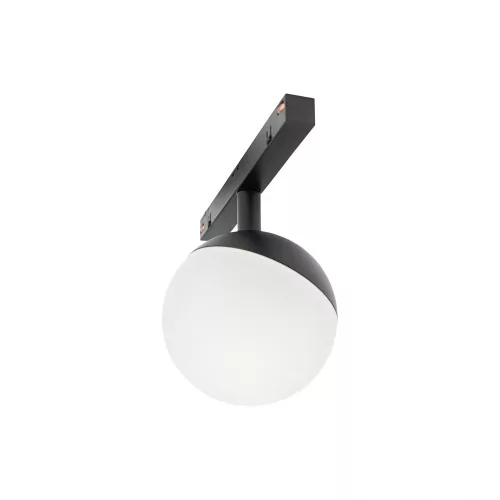 SYSTEM SHIFT - GLOBE, SPHERE TRACK LIGHT 100X148MM 5W 165DEG BLACK 5Y WARRANTY