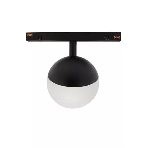 SYSTEM SHIFT - GLOBE, SPHERE TRACK LIGHT 100X148MM 5W 165DEG BLACK 5Y WARRANTY