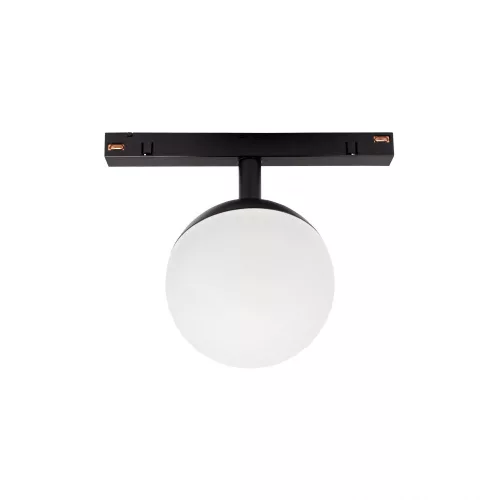 SYSTEM SHIFT - GLOBE, SPHERE TRACK LIGHT 100X148MM 5W 165DEG BLACK 5Y WARRANTY