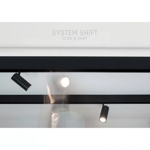 SYSTEM SHIFT - SPOT M TRACK LIGHT 44X157X178MM 10W 24DEG BLACK 5Y WARRANTY DALI