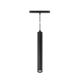   SYSTEM SHIFT - HANGIT SUSPENDED TRACK LIGHT 40X297 (935MM CABLE) 12W 25DEG BLACK 5Y WARRANTY