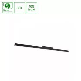   SYSTEM SHIFT CCT- LINE L TRACK LIGHT 902X23X42MM 22W 100DEG BLACK CCT SWITCH 5Y WARRANTY