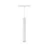 SYSTEM SHIFT - HANGIT SUSPENDED SPHERE TRACK LIGHT 40X297 (935MM CABLE) 12W 25DEG WHITE 5Y WARRANTY