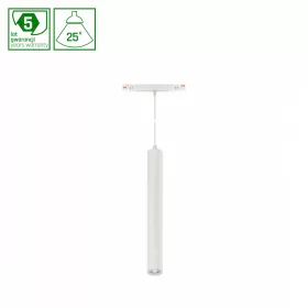   SYSTEM SHIFT SMART-  HANGIT SUSPENDED TRACK LIGHT FI40X297 (900MM CABLE) 12W 25DEG WHITE CCT/DIM 5 Y WARRANTY