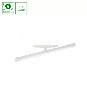   SYSTEM SHIFT - BEAM TRACK LIGHT 28X400X75MM 12W 150DEG WHITE 5Y WARRANTY 2 CIRCUITS