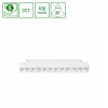 SYSTEM SHIFT CCT- GRID S TRACK LIGHT 220X23X42 12W 40DEG WHITE CCT SWITCH 5Y WARRANTY