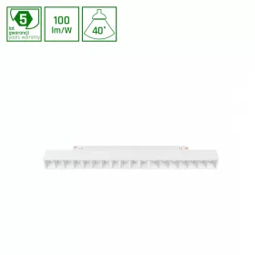   SYSTEM SHIFT SMART- GRID M TRACK LIGHT 303MM 17W 35DEG WHITE CCT/DIM 5 Y WARRANTY
