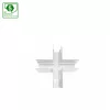 SYSTEM SHIFT - HORIZONTAL "X" CONNECTOR WHITE