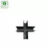 SYSTEM SHIFT - HORIZONTAL "X" CONNECTOR BLACK
