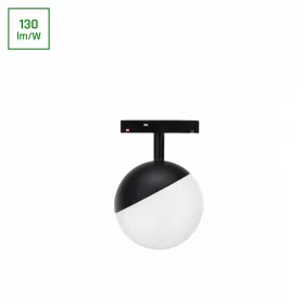   SYSTEM SHIFT BASIC - GLOBE BALL LUMINAIRE 90MM 10W 3000K BLACK