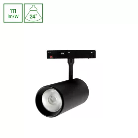   SYSTEM SHIFT BASIC - SPOT L LUMINAIRE  DIRECTIONAL 55X120X180MM 20W 2700K BLACK