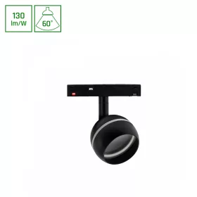   SYSTEM SHIFT BASIC - GLOBE RING BALL LUMINAIRE 90MM 10W 4000K  BLACK