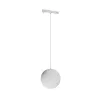 SYSTEM SHIFT NANO - GLOBE P SHPERE TRACKLIGHT PENDANT 100+1000MM CABLE 7W WHITE 5Y WARRANTY