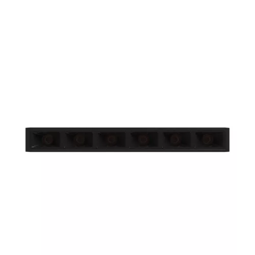 SYSTEM SHIFT NANO - GRID XS LINEAR TRACKLIGHT 100X12X30MM 6W 24DEG BLACK 5Y WARRANTY