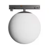 SYSTEM SHIFT NANO - GLOBE SHPERE TRACKLIGHT 100x120MM 7W BLACK 5Y WARRANTY