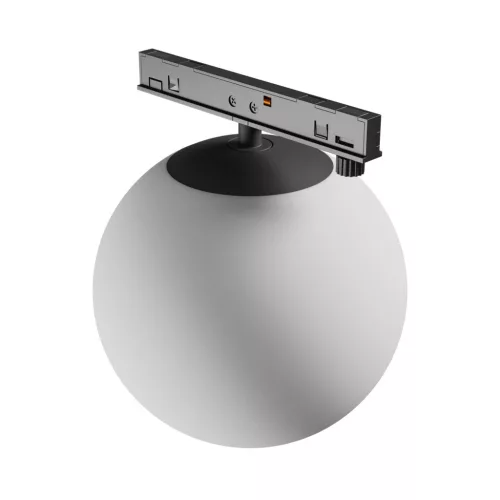 SYSTEM SHIFT NANO - GLOBE SHPERE TRACKLIGHT 100x120MM 7W BLACK 5Y WARRANTY