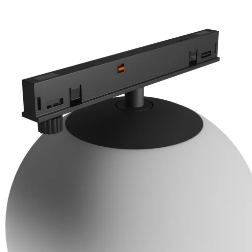 SYSTEM SHIFT NANO - GLOBE SHPERE TRACKLIGHT 100x120MM 7W BLACK 5Y WARRANTY