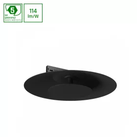   SYSTEM SHIFT NANO - SAUCER PENDANT LIGHT FI170X40MM 7W100DEG BLACK 5Y WARRANTY