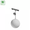 SYSTEM SHIFT NANO - GLOBE P SHPERE TRACKLIGHT PENDANT 100+1000MM CABLE 7W BLACK 5Y WARRANTY