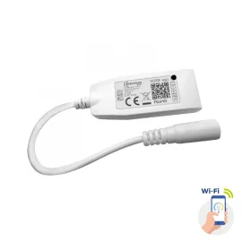   LED STRIP CONTROLLER RGBW+CCT+DIMM 12/24V DC 24W/48W WITH CONNECTOR WI-FI SPECTRUM SMART