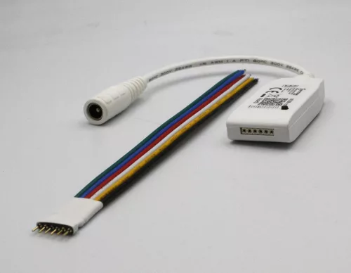 LED STRIP CONTROLLER RGBW+CCT+DIMM 12/24V DC 24W/48W WITH CONNECTOR WI-FI SPECTRUM SMART