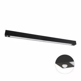   ALLDAY LED TUBE Lineáris lámpa,  IP20, szabályozható, fekete