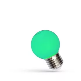 LED BALL G45 E-27 230V 1W GREEN PCV SPECTRUM