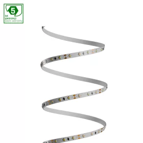   LED STRIP 2835 12V 60LED 4,8W/m 336lm/m CW 8mm IP20 5YR 5m roll