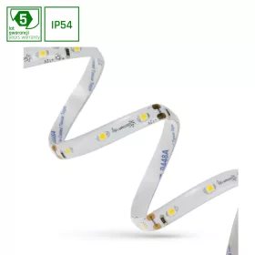   LED STRIP 2835 12V 60LED 4,8W/m 336lm/m CW 8mm IP54 5YR 5m roll